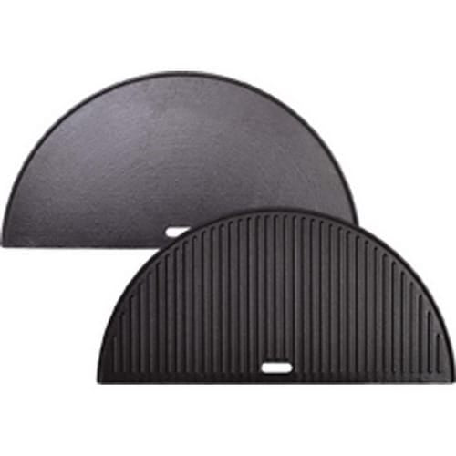 Kamado Joe Barbecue Accessories > Tools and Gadgets > Grill Toppers > Griddles Kamado Joe Half Moon Cast Iron Reversible Griddle for Classic Joe