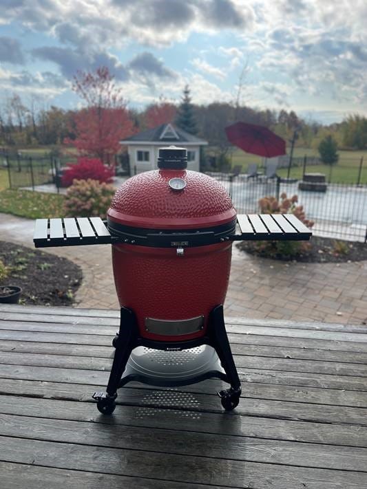 Kamado Joe Outdoor Cooking > Smokers > Charcoal Grills Kamado Joe - Big Joe III With Cart