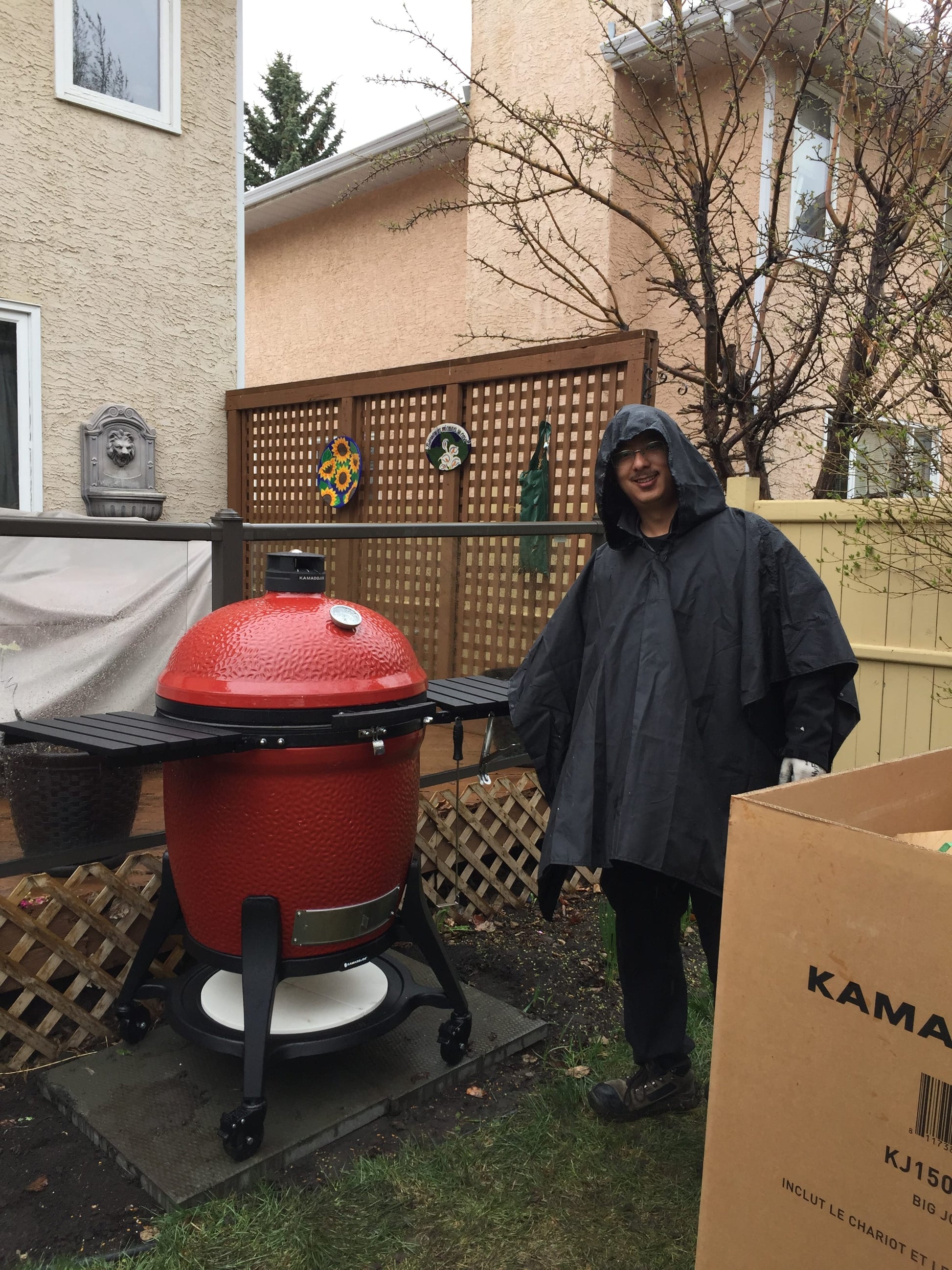 Kamado Joe Outdoor Cooking > Smokers > Charcoal Grills Kamado Joe - Big Joe III With Cart