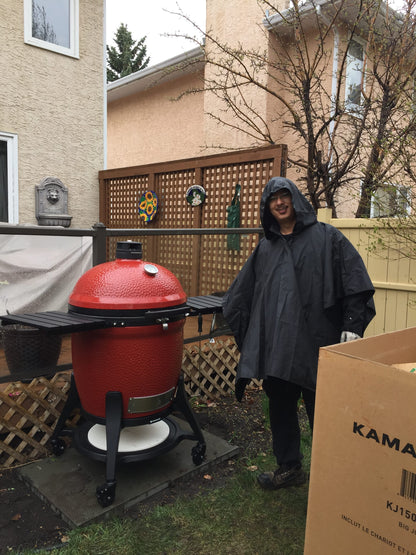Kamado Joe Outdoor Cooking > Smokers > Charcoal Grills Kamado Joe - Big Joe III With Cart