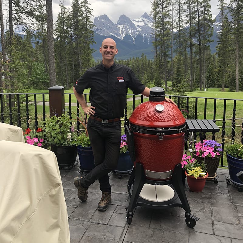 Kamado Joe Outdoor Cooking > Smokers > Charcoal Grills Kamado Joe - Big Joe III With Cart
