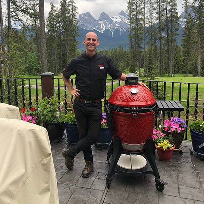 Kamado Joe Outdoor Cooking > Smokers > Charcoal Grills Kamado Joe - Big Joe III With Cart