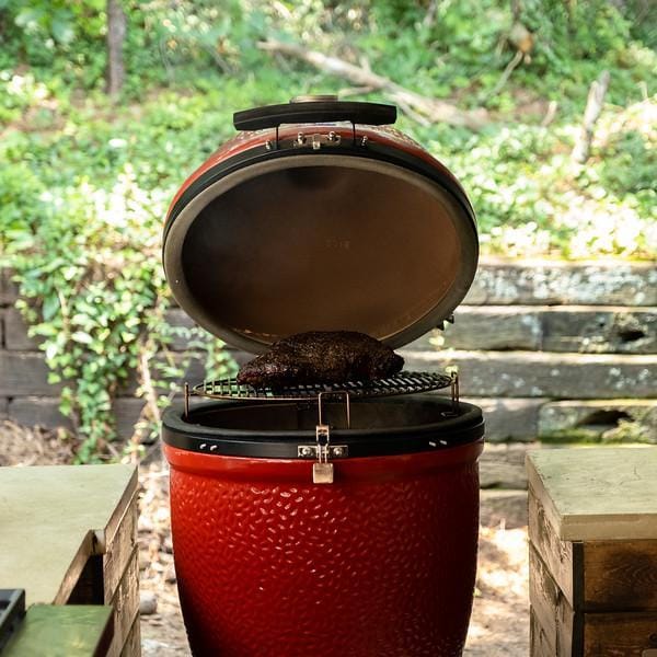 Kamado Joe Outdoor Cooking > Smokers > Charcoal Grills Kamado Joe - Classic Joe III Standalone with Hyperbolic Insert, Heat Deflector