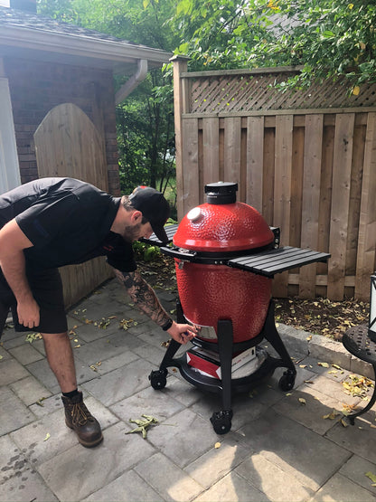 Kamado Joe Outdoor Cooking > Smokers > Charcoal Grills Kamado Joe - Classic Joe III With Cart
