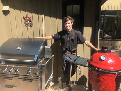Kamado Joe Outdoor Cooking > Smokers > Charcoal Grills Kamado Joe - Classic Joe III With Cart