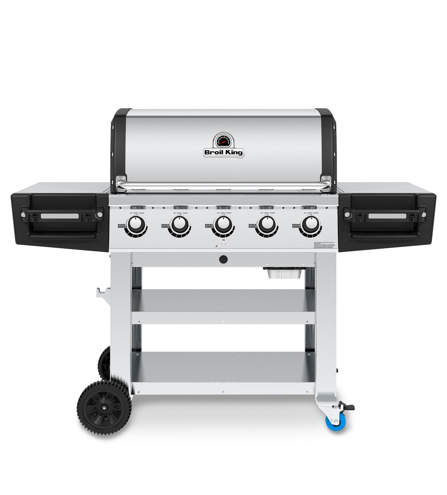 The Broil King Regal Commercial S520 - Natural Gas Grill.  Modern open cart design and great for summer grill-outs.  | Barbecues Galore: Burlington, Oakville, Etobicoke & Calgary