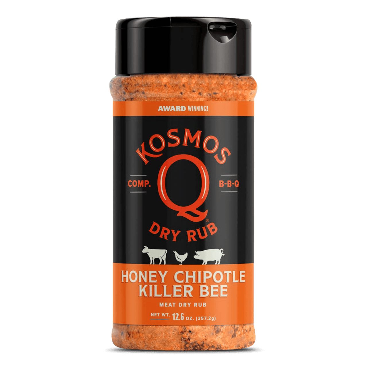 Kosmos Q Edibles > Seasoning > Rubs KOSMO'S Q Rub - Honey Chipotle Killer Bee