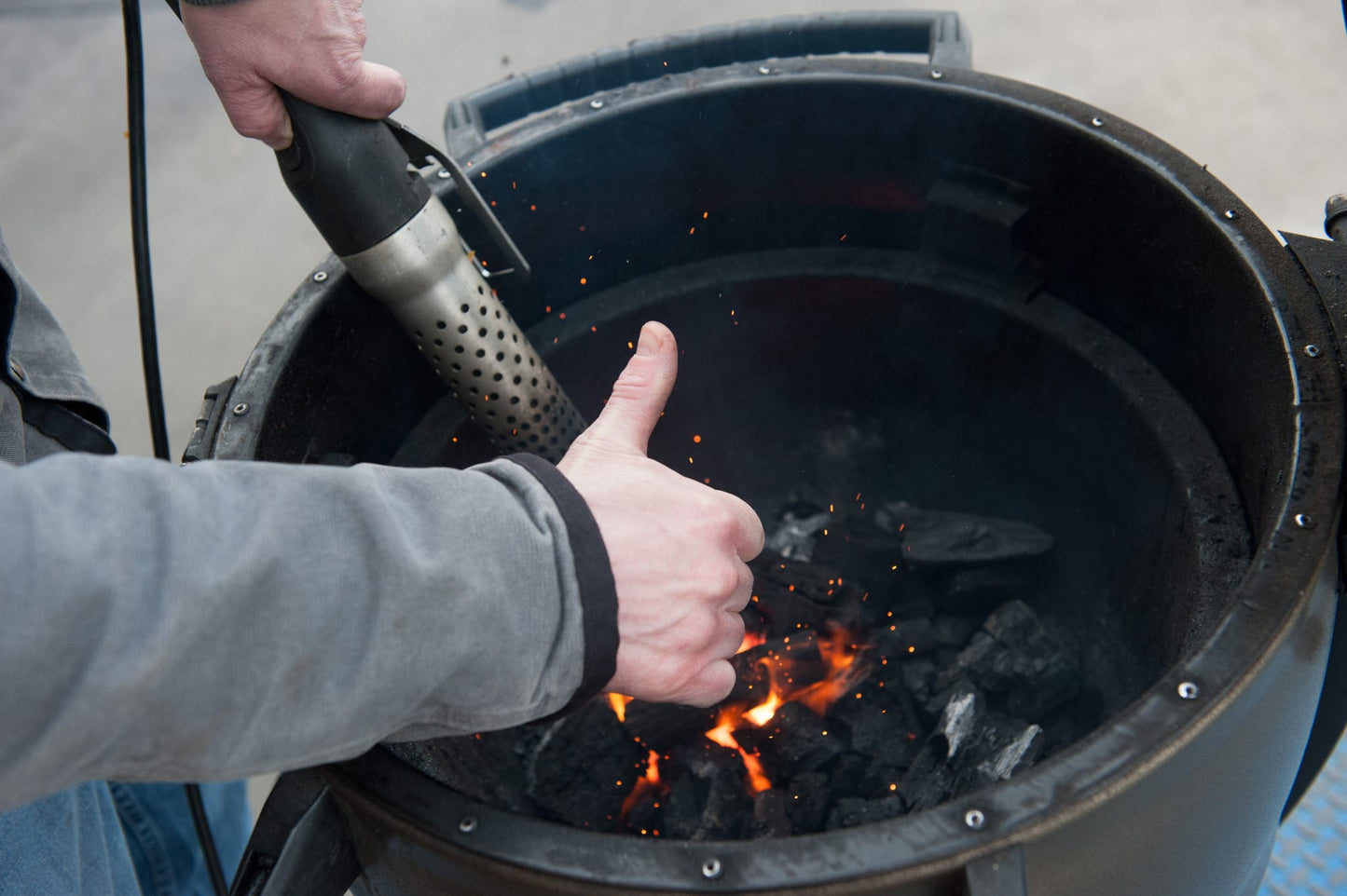 Looft Industries Barbecue Accessories > Smoking Accessories > Charcoal Accessories > Fire Starters Looftlighter Rapid Fire Charcoal Stareter