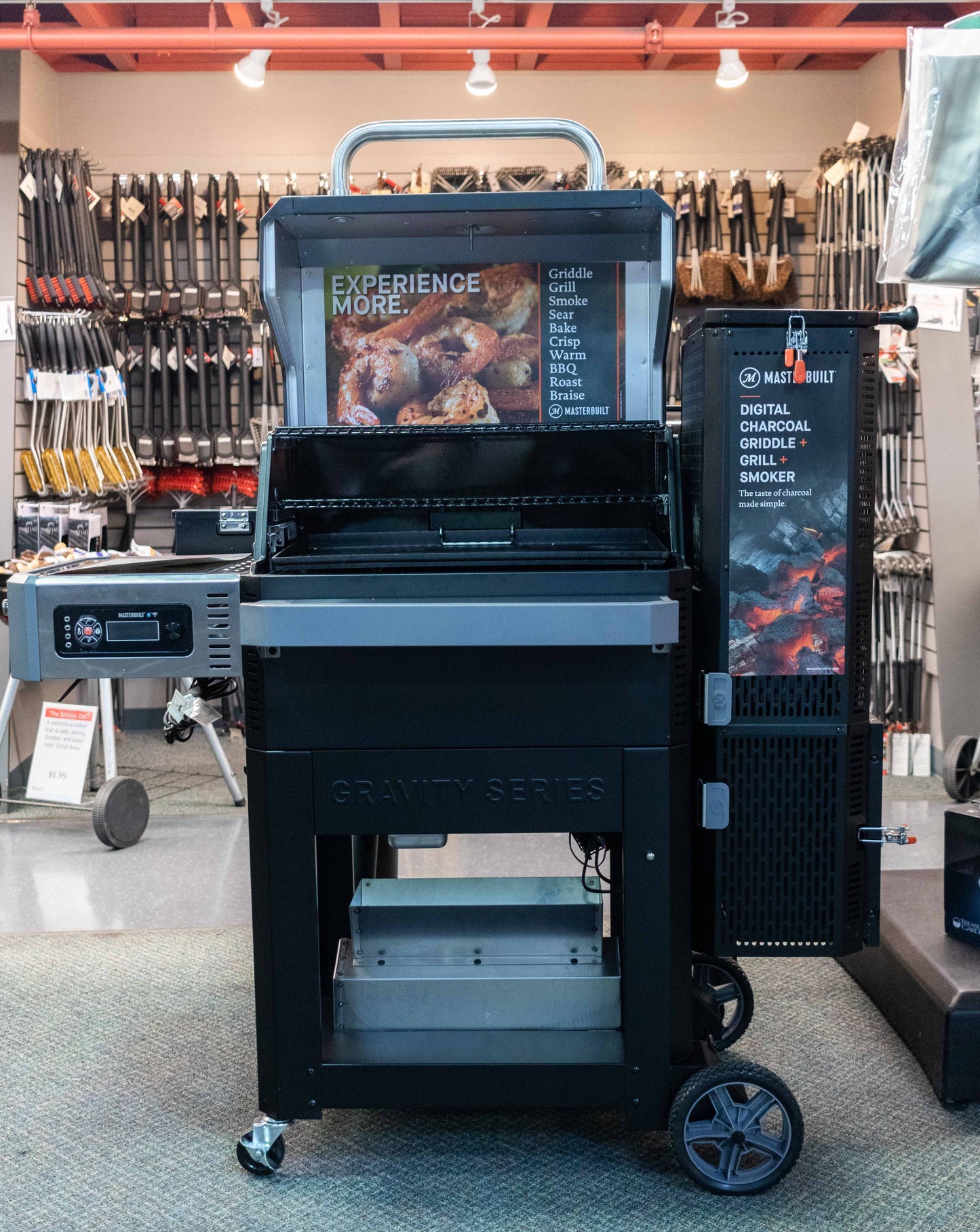 Masterbuilt Outdoor Cooking > Smokers > Charcoal Grills Masterbuilt Gravity Series 800 Digital Charcoal Grill & Smoker