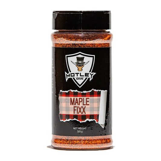 Motley Que Barbecue Accessories > Food Prep > Sauces & Spices Motley Que Rub - Maple Fixx
