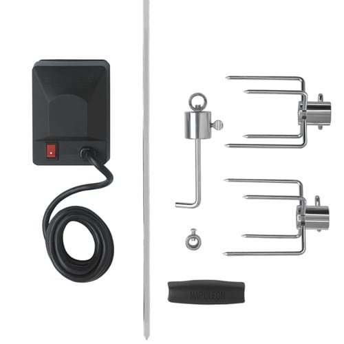 Napoleon Barbecue Accessories > Grilling Tools > Attachments > Rotisserie Accessories Napoleon 69911 Rogue Series Heavy Duty Rotisserie Kit