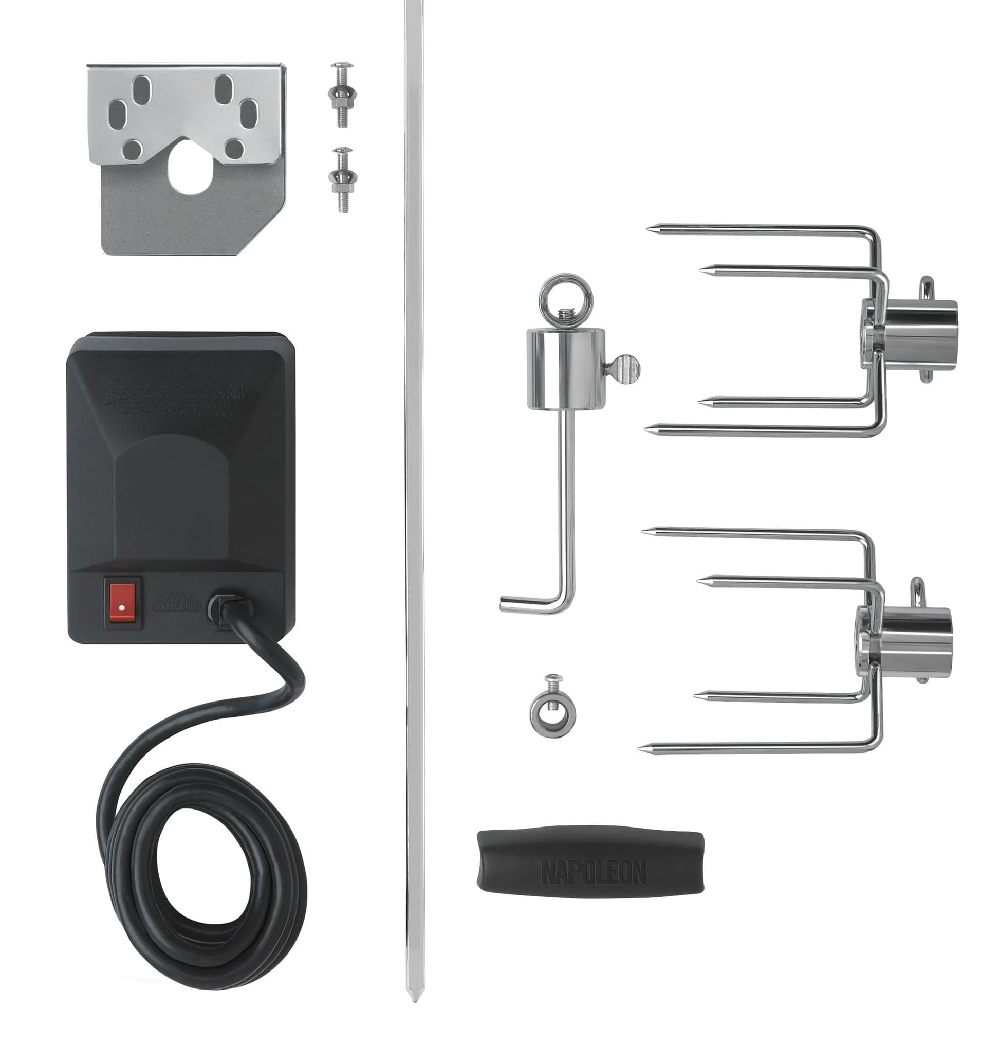 Napoleon Barbecue Accessories > Grilling Tools > Attachments > Rotisserie Accessories Napoleon Prestige 500 Series Rotisserie Kit