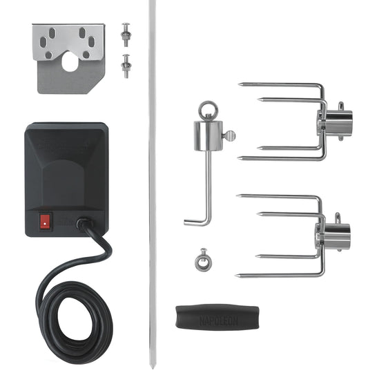 Napoleon Barbecue Accessories > Grilling Tools > Attachments > Rotisserie Accessories Napoleon Prestige 500 Series Rotisserie Kit