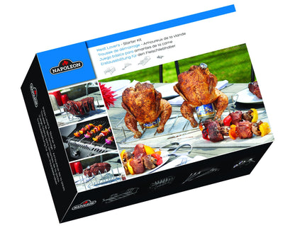Napoleon Barbecue Accessories > Tools and Gadgets > Grill Toppers > Racks & Roasters Napoleon Meat Lover's Starter Kit