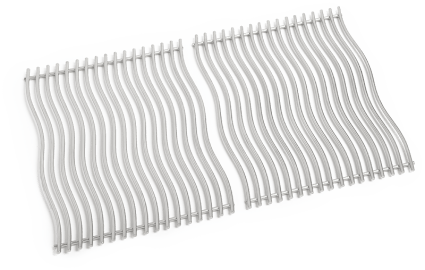 Napoleon Cooking Grates -Stainless Steel Napoleon S83016 Stainless Steel Cooking Gridsfor Rogue 365 (Set of Two)