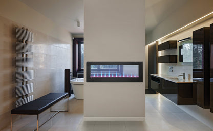 Napoleon Fireplaces > Electric Fireplaces > Linear Napoleon Clearion 50" Built-In See Thru Electric Fireplace
