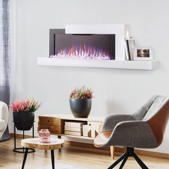 Napoleon Fireplaces > Electric Fireplaces > Linear Napoleon Stylus Cara Wall Mount Electric Fireplace