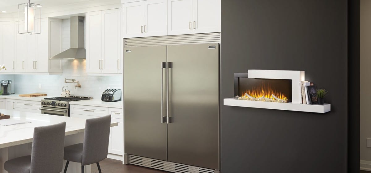 Napoleon Fireplaces > Electric Fireplaces > Linear Napoleon Stylus Cara Wall Mount Electric Fireplace