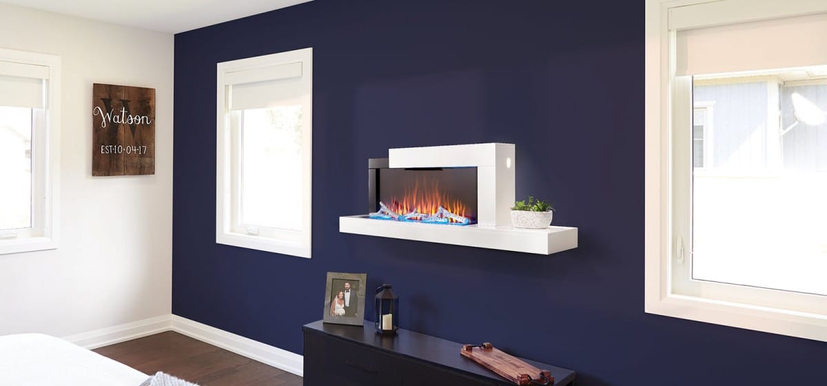 Napoleon Fireplaces > Electric Fireplaces > Linear Napoleon Stylus Cara Wall Mount Electric Fireplace
