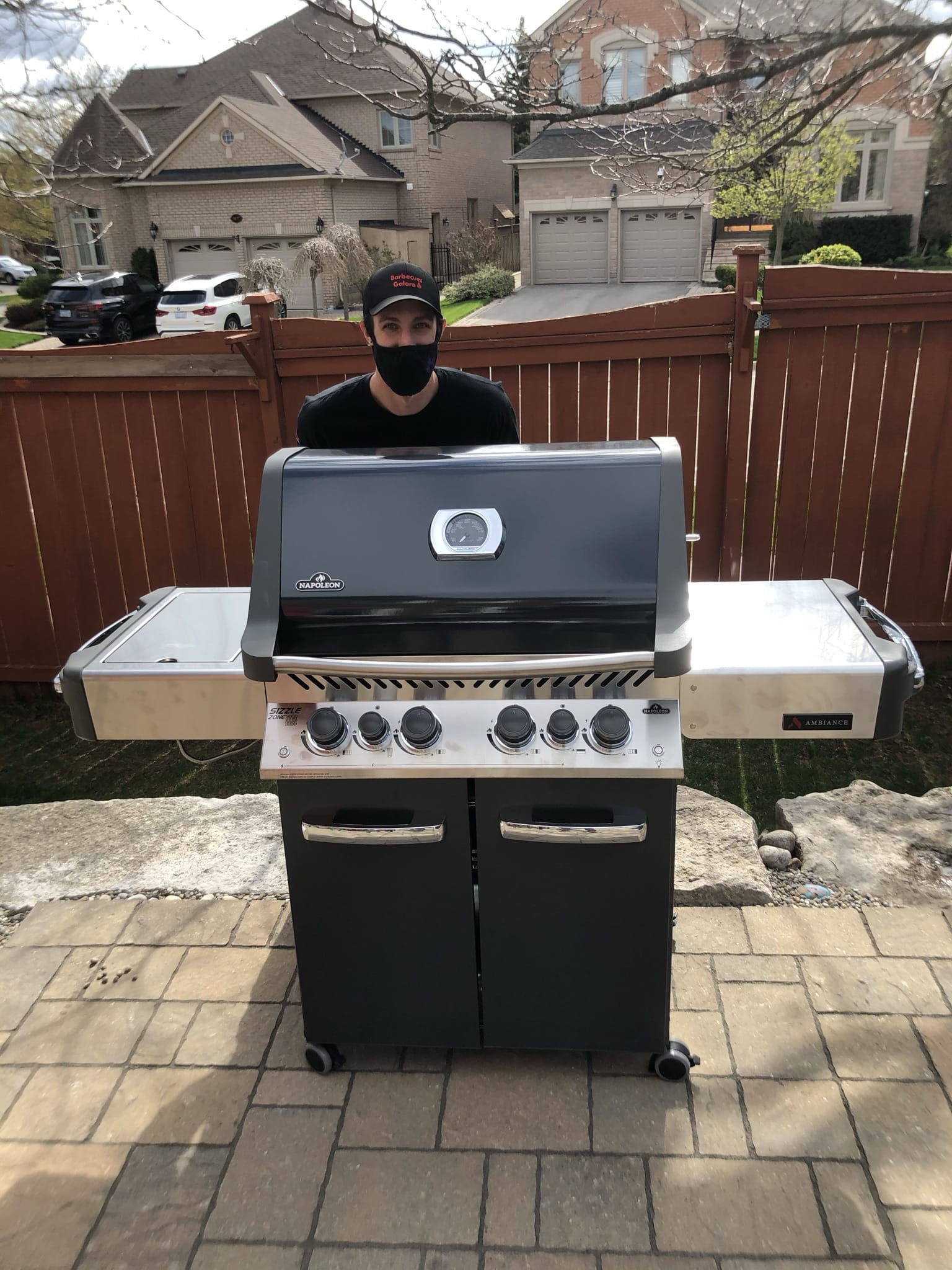 Napoleon Outdoor Cooking > Gas Grills > BBQs Napoleon Prestige P500RSIB Ambiance Edition
