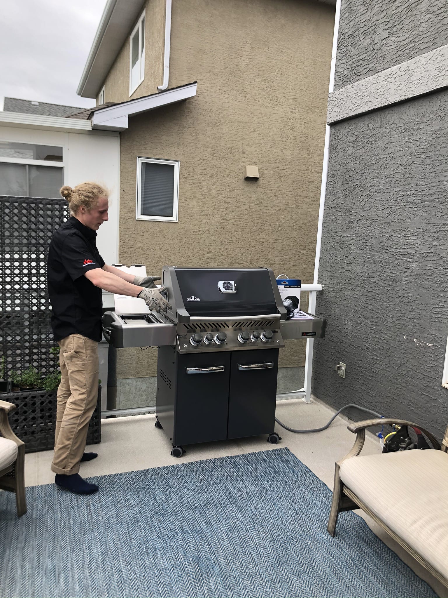 Napoleon Outdoor Cooking > Gas Grills > BBQs Napoleon Prestige P500RSIB Ambiance Edition