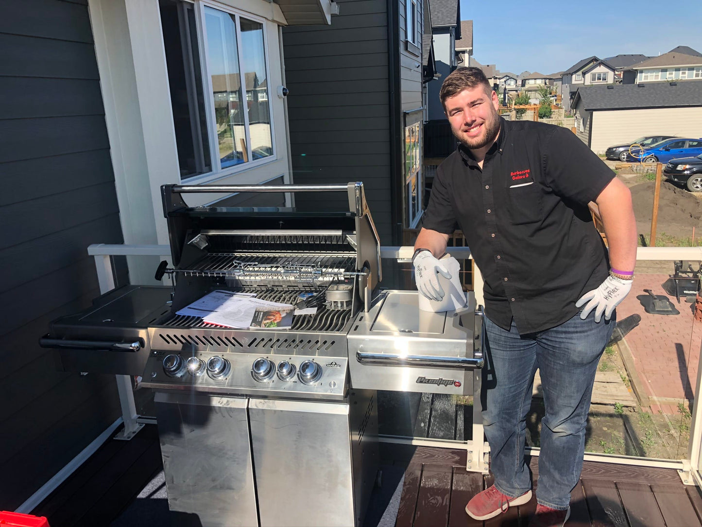 Napoleon Outdoor Cooking > Gas Grills > BBQs Napoleon Prestige PRO 500RSIB Stainless Steel