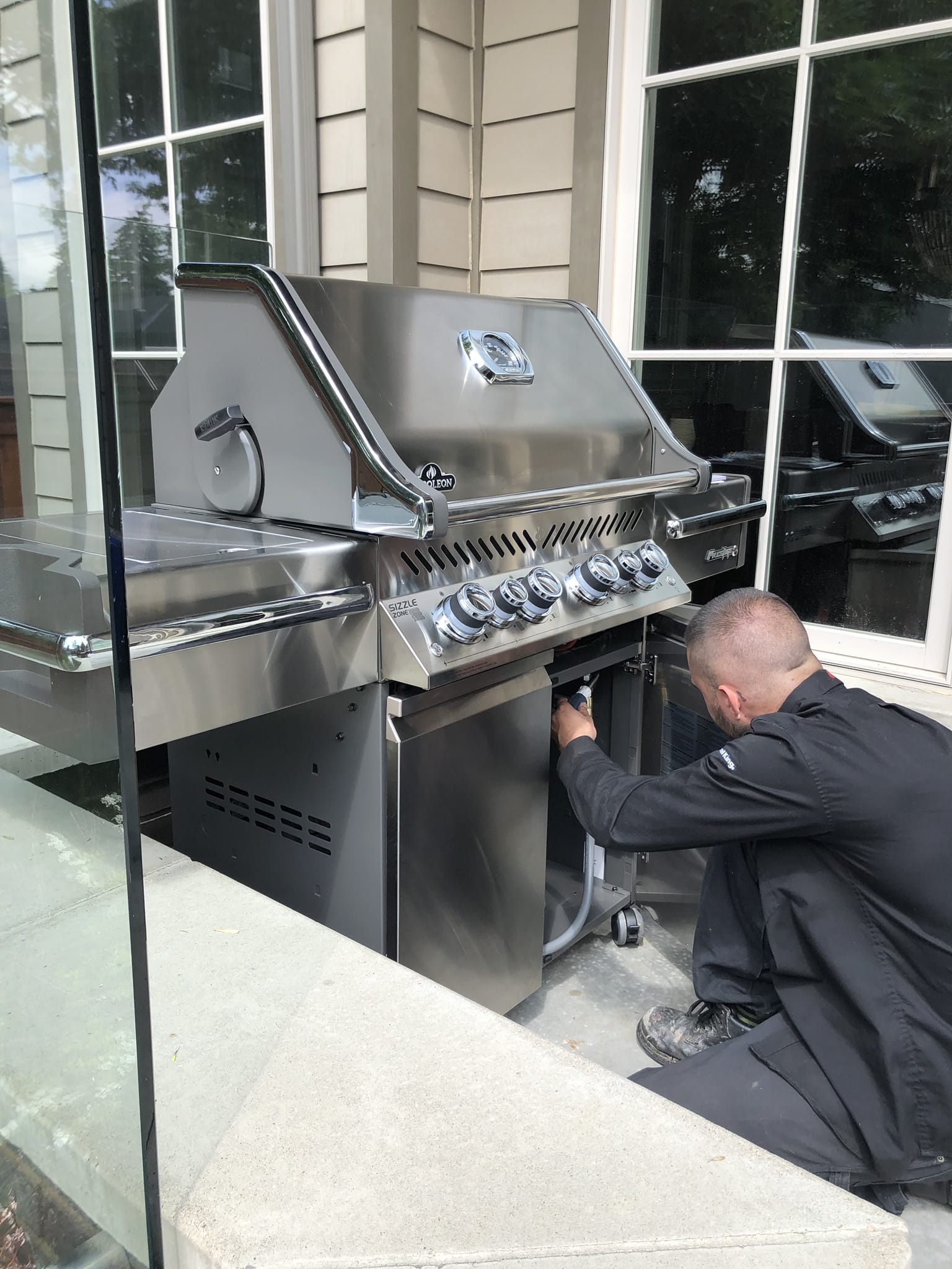 Napoleon Outdoor Cooking > Gas Grills > BBQs Napoleon Prestige PRO 500RSIB Stainless Steel