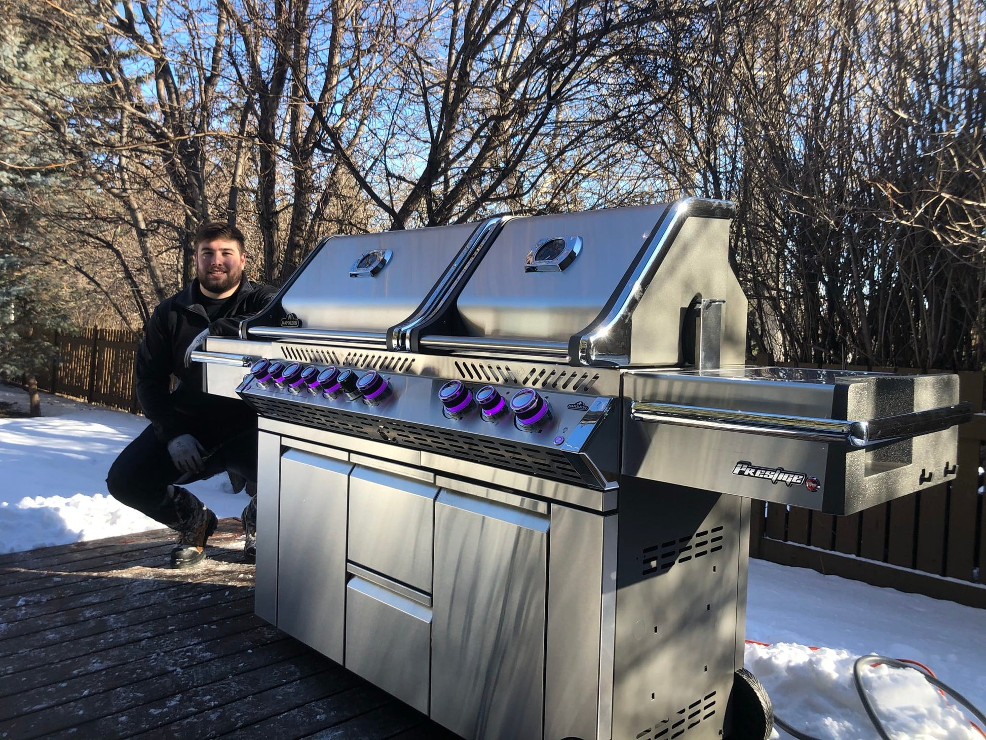 Napoleon Outdoor Cooking > Gas Grills > BBQs Napoleon Prestige PRO 825RSBI