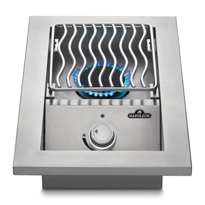 Napoleon Outdoor Cooking > Outdoor Kitchens > Built In > Accessory Components Napoleon Built-In 500 Series 10" Single Range Top Burner - Natural Gas