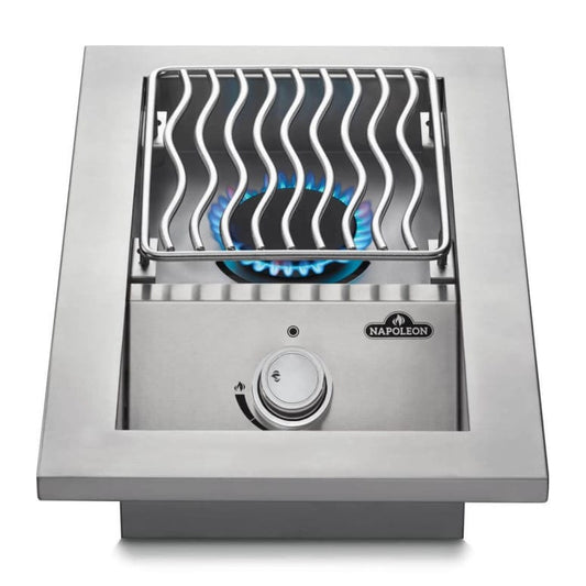 Napoleon Outdoor Cooking > Outdoor Kitchens > Built In > Accessory Components Napoleon Built-In 500 Series 10" Single Range Top Burner - Natural Gas