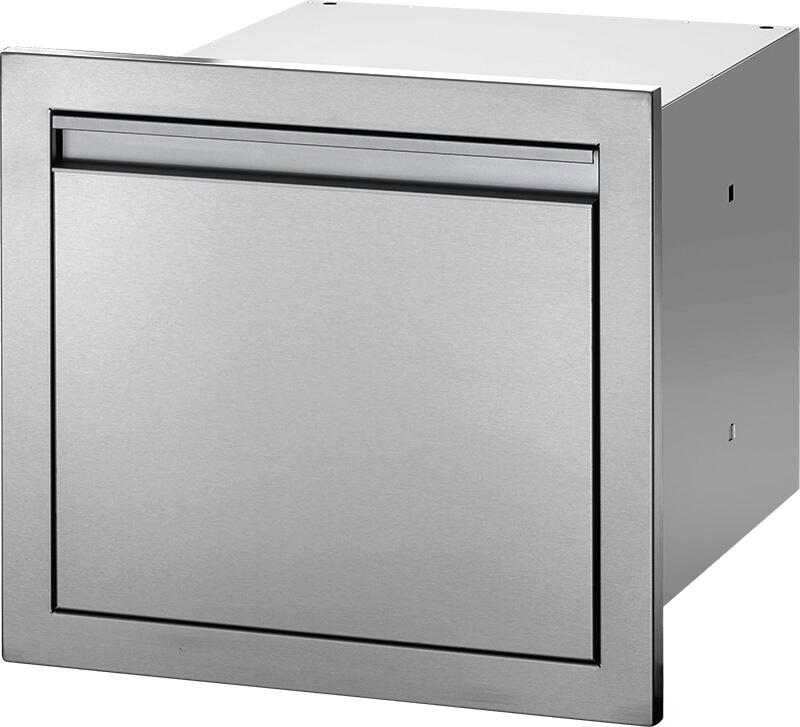 Napoleon Outdoor Cooking > Outdoor Kitchens > Built In > Storage Components > Cabinets 18" x 16" Large Drawer Napoleon Outdoor Kitchen Drawer Options