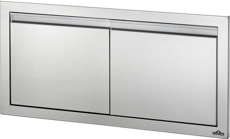 Napoleon Outdoor Cooking > Outdoor Kitchens > Built In > Storage Components > Cabinets 36" x 16" Small Double Door Napoleon Outdoor Kitchen Door Options