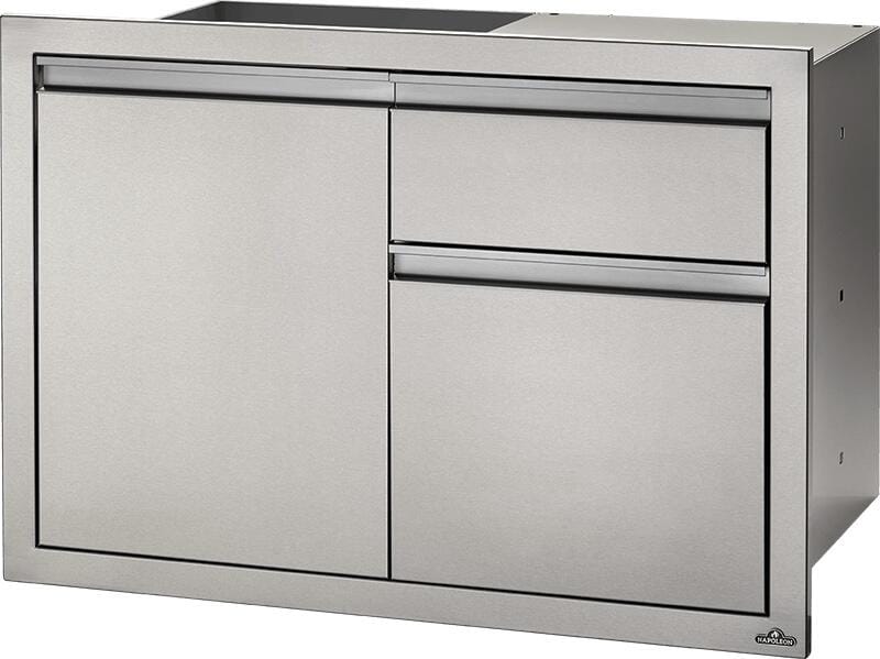 Napoleon Outdoor Cooking > Outdoor Kitchens > Built In > Storage Components > Cabinets 36" x 24" Door & Drawer Napoleon Outdoor Kitchen Drawer Options