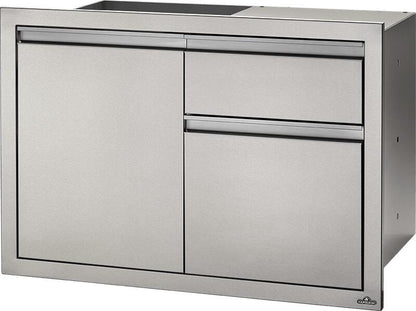 Napoleon Outdoor Cooking > Outdoor Kitchens > Built In > Storage Components > Cabinets 36" x 24" Door & Drawer Napoleon Outdoor Kitchen Drawer Options