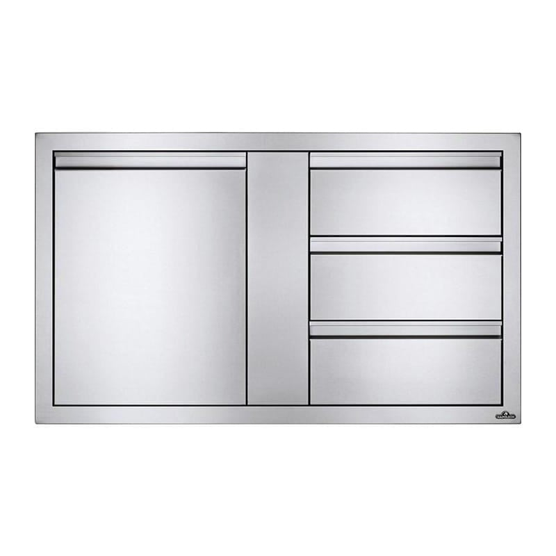 Napoleon Outdoor Cooking > Outdoor Kitchens > Built In > Storage Components > Cabinets Napoleon Outdoor Kitchen Drawer Options