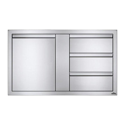 Napoleon Outdoor Cooking > Outdoor Kitchens > Built In > Storage Components > Cabinets Napoleon Outdoor Kitchen Drawer Options