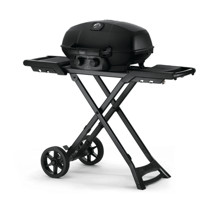 Napoleon Outdoor Cooking > Portable Grills Napoleon Phantom TravelQ PRO285X Portable Gas Grill with Scissor Cart