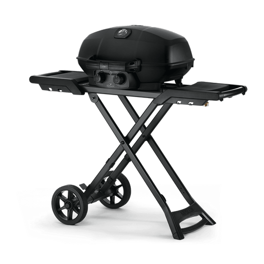 Napoleon Outdoor Cooking > Portable Grills Napoleon Phantom TravelQ PRO285X Portable Gas Grill with Scissor Cart