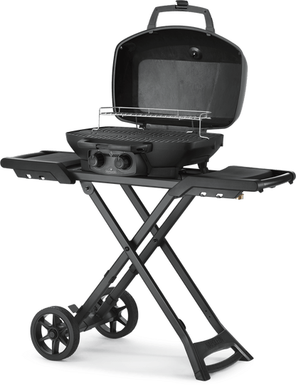 Napoleon Outdoor Cooking > Portable Grills Napoleon Phantom TravelQ PRO285X Portable Gas Grill with Scissor Cart
