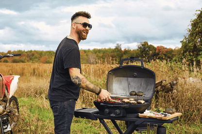 Napoleon Outdoor Cooking > Portable Grills Napoleon Phantom TravelQ PRO285X Portable Gas Grill with Scissor Cart