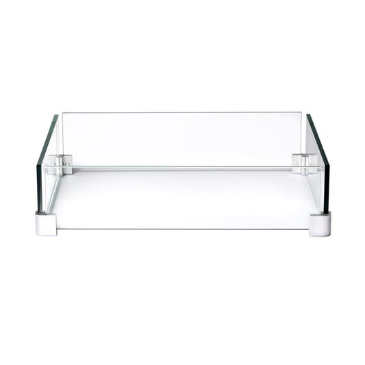 Napoleon Outdoor Living > Firepits > Firepit Accessories Napoleon PATIOFLAME® 28.5" x 28.5" Square Glass Wind Guard