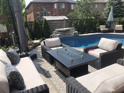 Napoleon Outdoor Living > Firepits > Firepit Accessories Napoleon PATIOFLAME 36" x 14.5" Rectangular Glass Wind Guard