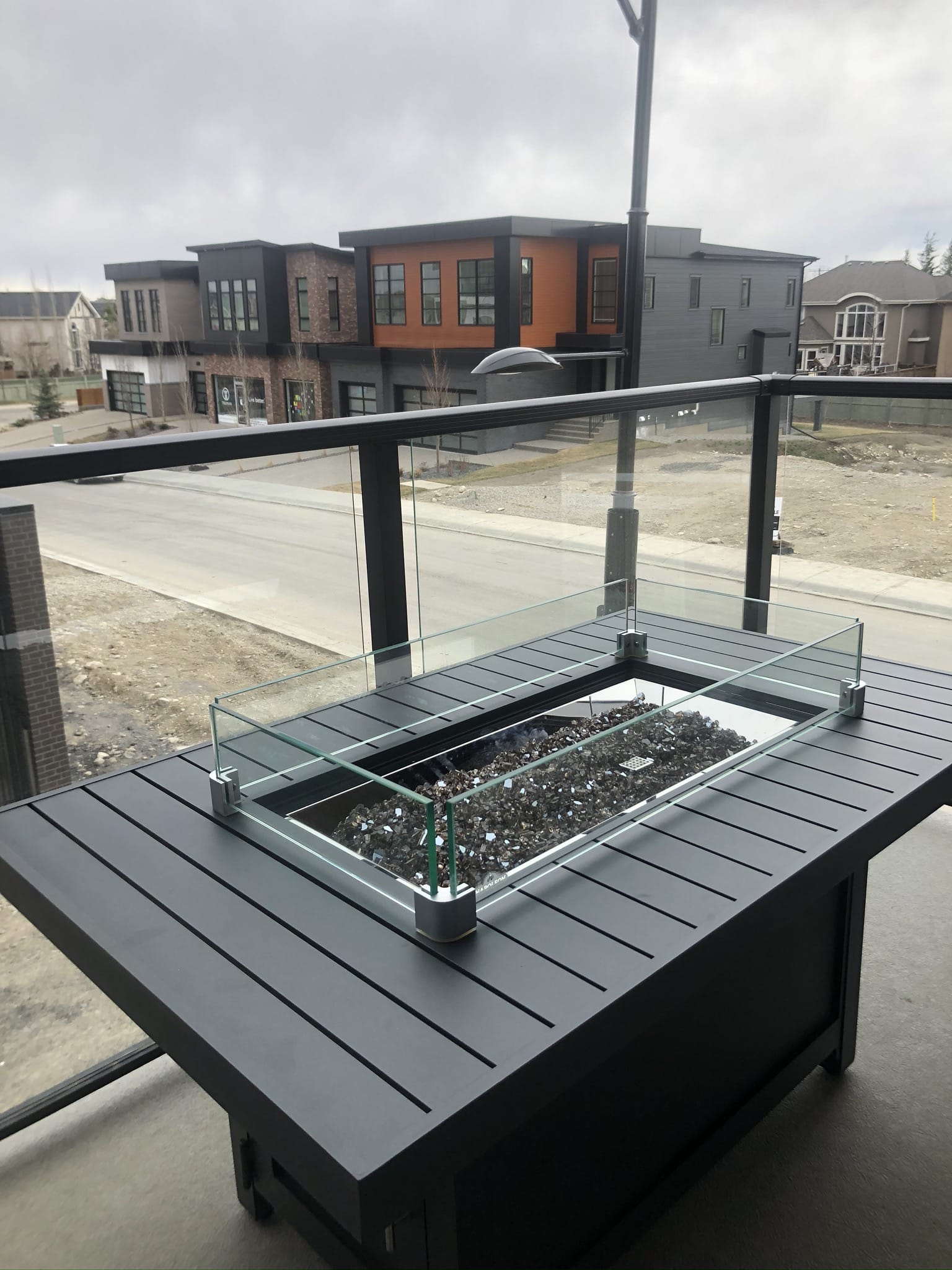 Napoleon Outdoor Living > Firepits > Gas Firepits Napoleon St Tropez 56" x 36" Rectangular Patioflame Fire Table
