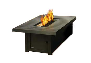 Napoleon Outdoor Living > Firepits > Gas Firepits Napoleon St Tropez 56" x 36" Rectangular Patioflame Fire Table
