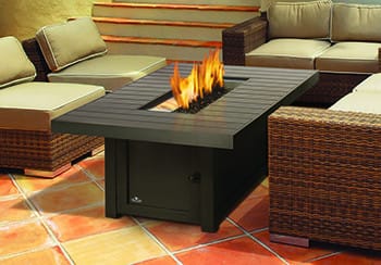 Napoleon Outdoor Living > Firepits > Gas Firepits Napoleon St Tropez 56" x 36" Rectangular Patioflame Fire Table