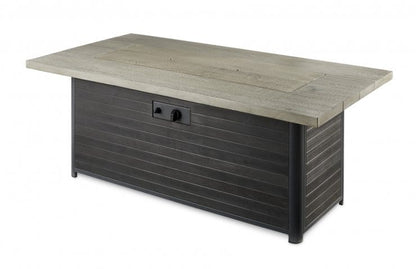 Outdoor GreatRoom Company Outdoor Living > Fire Feature > Gas Outdoor GreatRoom Cedar Ridge Linear Firetable