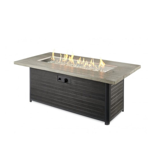 Outdoor GreatRoom Company Outdoor Living > Fire Feature > Gas Propane / Fire Table Only Outdoor GreatRoom Cedar Ridge Linear Firetable