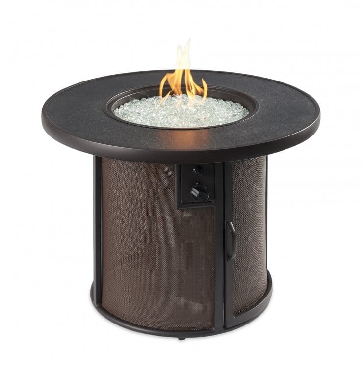Outdoor GreatRoom Company Outdoor Living > Firepits > Gas Firepits Brown Outdoor GreatRoom Company StoneFire Firepit