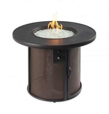 Outdoor GreatRoom Company Outdoor Living > Firepits > Gas Firepits Brown Outdoor GreatRoom Company StoneFire Firepit
