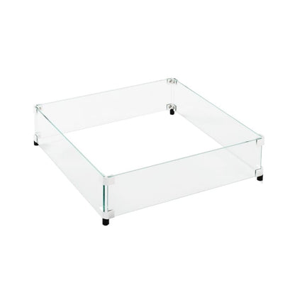 Outdoor GreatRoom Company Outdoor Living > Firepits > Gas Firepits > Firepit Accessories Outdoor GreatRoom 24" x 24" Square Glass Wind Guard